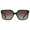 Céline - Maillon Triomphe 02 Sunglasses in Acetate - Black - Sunglasses - Céline Eyewear - Avvenice