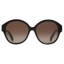 Céline - Maillon Triomphe 01 Sunglasses in Acetate - Black - Sunglasses - Céline Eyewear - Avvenice