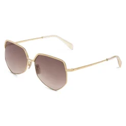 Céline - Metal Frame 13 Sunglasses in Metal - Gold Gradient Brown - Sunglasses - Céline Eyewear - Avvenice