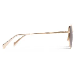 Céline - Metal Frame 13 Sunglasses in Metal - Gold Gradient Brown - Sunglasses - Céline Eyewear - Avvenice