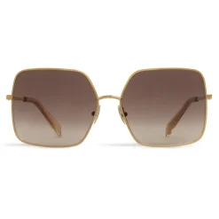 Céline - Metal Frame 09 Sunglasses in Metal - Gold Gradient Grey - Sunglasses - Céline Eyewear - Avvenice