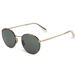 Céline - Metal Frame 06 Sunglasses in Metal - Havana Green - Sunglasses - Céline Eyewear - Avvenice
