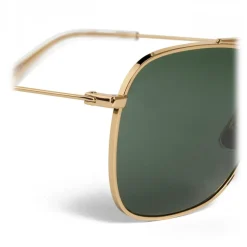 Céline - Navigator Sunglasses in Metal 03 - Gold - Sunglasses - Céline Eyewear - Avvenice