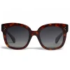 Céline - Oversized Sunglasses in Acetate - Red Havana - Sunglasses - Céline Eyewear - Avvenice