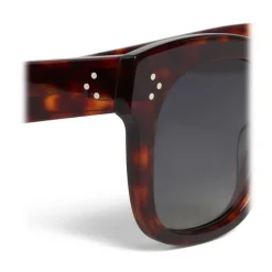 Céline - Oversized Sunglasses in Acetate - Red Havana - Sunglasses - Céline Eyewear - Avvenice