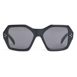 Céline - Oversized Sunglasses in Acetate - Black - Sunglasses - Céline Eyewear - Avvenice