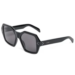 Céline - Oversized Sunglasses in Acetate - Black - Sunglasses - Céline Eyewear - Avvenice