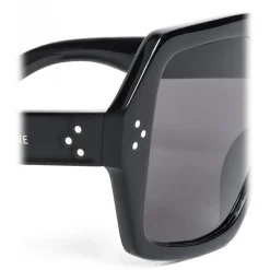 Céline - Oversized Sunglasses in Acetate - Black - Sunglasses - Céline Eyewear - Avvenice