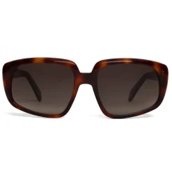 Céline - Oversized Sunglasses in Acetate - Blonde Havana - Sunglasses - Céline Eyewear - Avvenice