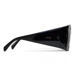Céline - Oversized Sunglasses in Acetate - Black - Sunglasses - Céline Eyewear - Avvenice