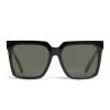 Céline - Oversized Sunglasses in Acetate - Black - Sunglasses - Céline Eyewear - Avvenice