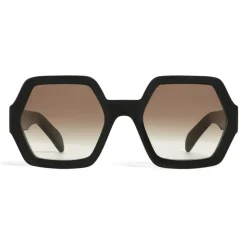 Céline - Oversized Sunglasses in Acetate - Black - Sunglasses - Céline Eyewear - Avvenice