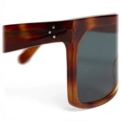 Céline - Oversized Sunglasses in Acetate - Blonde Havana - Sunglasses - Céline Eyewear - Avvenice