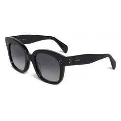 Céline - Oversized Sunglasses in Acetate - Black - Sunglasses - Céline Eyewear - Avvenice