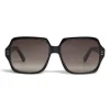 Céline - Oversized Sunglasses in Acetate - Black - Sunglasses - Céline Eyewear - Avvenice