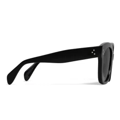 Céline - Oversized Sunglasses in Acetate - Black - Sunglasses - Céline Eyewear - Avvenice