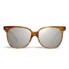 Céline - Oversized Sunglasses in Acetate - Striped Havana - Sunglasses - Céline Eyewear - Avvenice