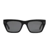 Céline - Rectangular Sunglasses in Acetate 15 - Black - Sunglasses - Céline Eyewear - Avvenice