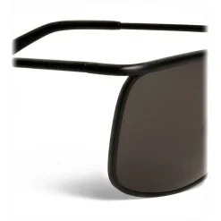 Céline - Rectangular Sunglasses in Metal 07 Robbie - Black Smoke - Sunglasses - Céline Eyewear - Avvenice