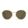 Céline - Round Sunglasses in Metal 06 - Gold Green - Sunglasses - Céline Eyewear - Avvenice