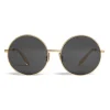 Céline - Round Sunglasses in Metal - Gold - Sunglasses - Céline Eyewear - Avvenice