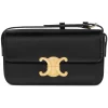 Céline - Shoulder Bag Claude in Shiny Calfskin - Black - Bag - Céline Exclusive Collection - Avvenice