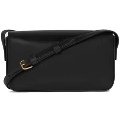 Céline - Shoulder Bag Claude in Shiny Calfskin - Black - Bag - Céline Exclusive Collection - Avvenice