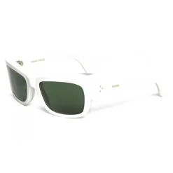 Céline - Square 05 Sunglasses in Acetate - White - Sunglasses - Céline Eyewear - Avvenice