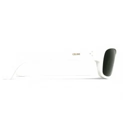 Céline - Square 05 Sunglasses in Acetate - White - Sunglasses - Céline Eyewear - Avvenice
