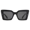 Céline - Square S156 Sunglasses in Acetate - Black - Sunglasses - Céline Eyewear - Avvenice