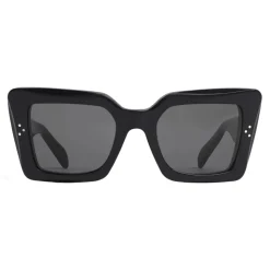 Céline - Square S156 Sunglasses in Acetate - Black - Sunglasses - Céline Eyewear - Avvenice