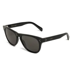 Céline - Square Sunglasses 12 in Acetate - Black - Sunglasses - Céline Eyewear - Avvenice