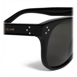 Céline - Square Sunglasses 12 in Acetate - Black - Sunglasses - Céline Eyewear - Avvenice