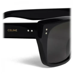 Céline - Square Sunglasses 02 in Acetate - Black - Sunglasses - Céline Eyewear - Avvenice