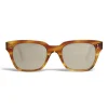 Céline - Square Sunglasses 04 in Acetate - Striped Havana - Sunglasses - Céline Eyewear - Avvenice