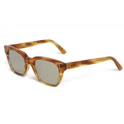 Céline - Square Sunglasses 04 in Acetate - Striped Havana - Sunglasses - Céline Eyewear - Avvenice