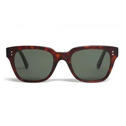 Céline - Square Sunglasses 04 in Acetate - Red Havana - Sunglasses - Céline Eyewear - Avvenice