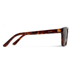 Céline - Square Sunglasses 04 in Acetate - Red Havana - Sunglasses - Céline Eyewear - Avvenice