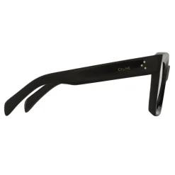 Céline - Square Sunglasses in Acetate with Polarized Lenses - Black - Sunglasses - Céline Eyewear - Avvenice