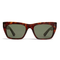 Céline - Square Sunglasses 01 in Acetate - Red Havana - Sunglasses - Céline Eyewear - Avvenice