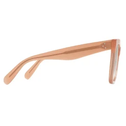 Céline - Square Sunglasses in Acetate - Milky Antique Pink - Sunglasses - Céline Eyewear - Avvenice