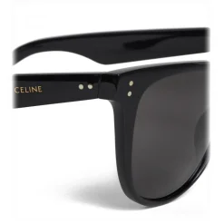 Céline - Square Sunglasses 09 in Acetate - Black - Sunglasses - Céline Eyewear - Avvenice