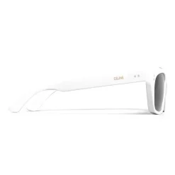 Céline - Square Sunglasses 01 in Acetate - Ivory - Sunglasses - Céline Eyewear - Avvenice