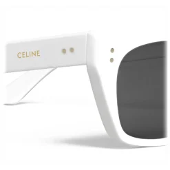 Céline - Square Sunglasses 01 in Acetate - Ivory - Sunglasses - Céline Eyewear - Avvenice