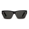 Céline - Square Sunglasses 02 in Acetate with Crystals and Metal - Black - Sunglasses - Céline Eyewear - Avvenice