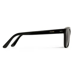 Céline - Square Sunglasses 04 in Acetate - Black - Sunglasses - Céline Eyewear - Avvenice