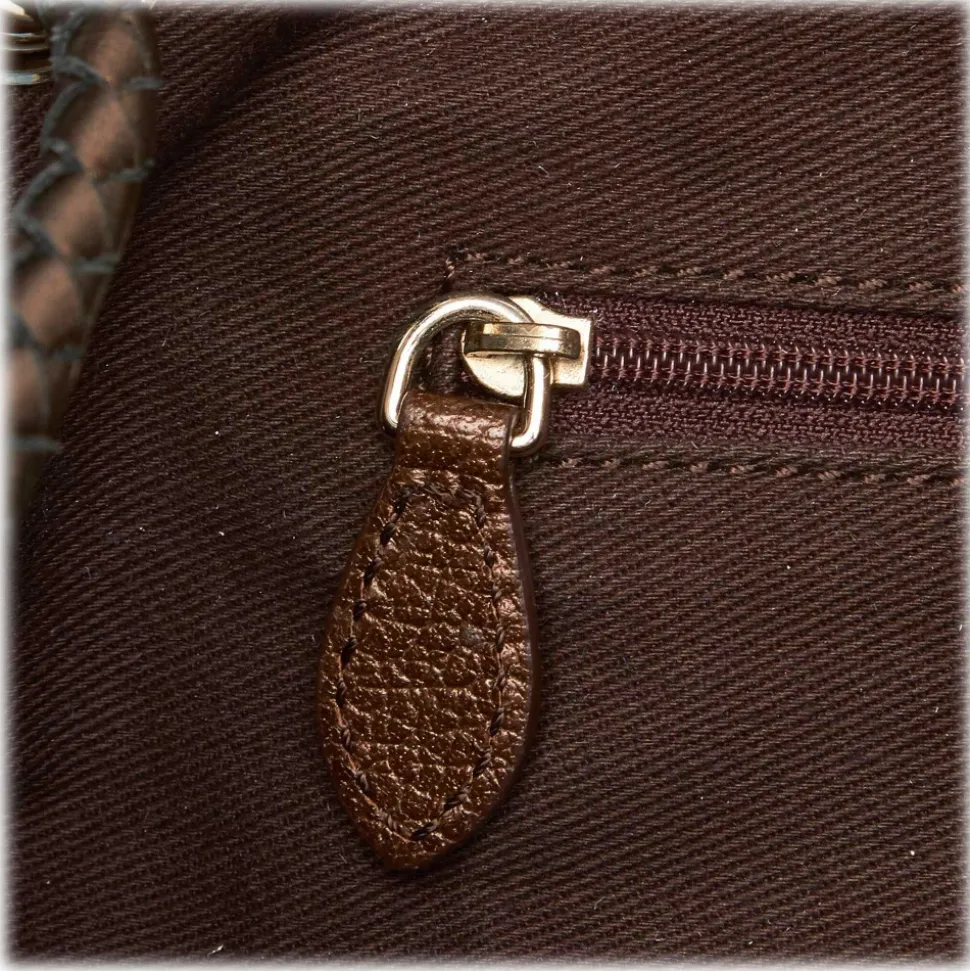 Céline Vintage - Canvas Tote Bag - Brown - Leather and Canvas Handbag - Luxury High Quality - Avvenice