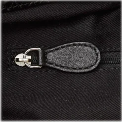 Céline Vintage - Embossed Patent Leather Satchel Bag - Black - Patent Leather Handbag - Luxury High Quality - Avvenice