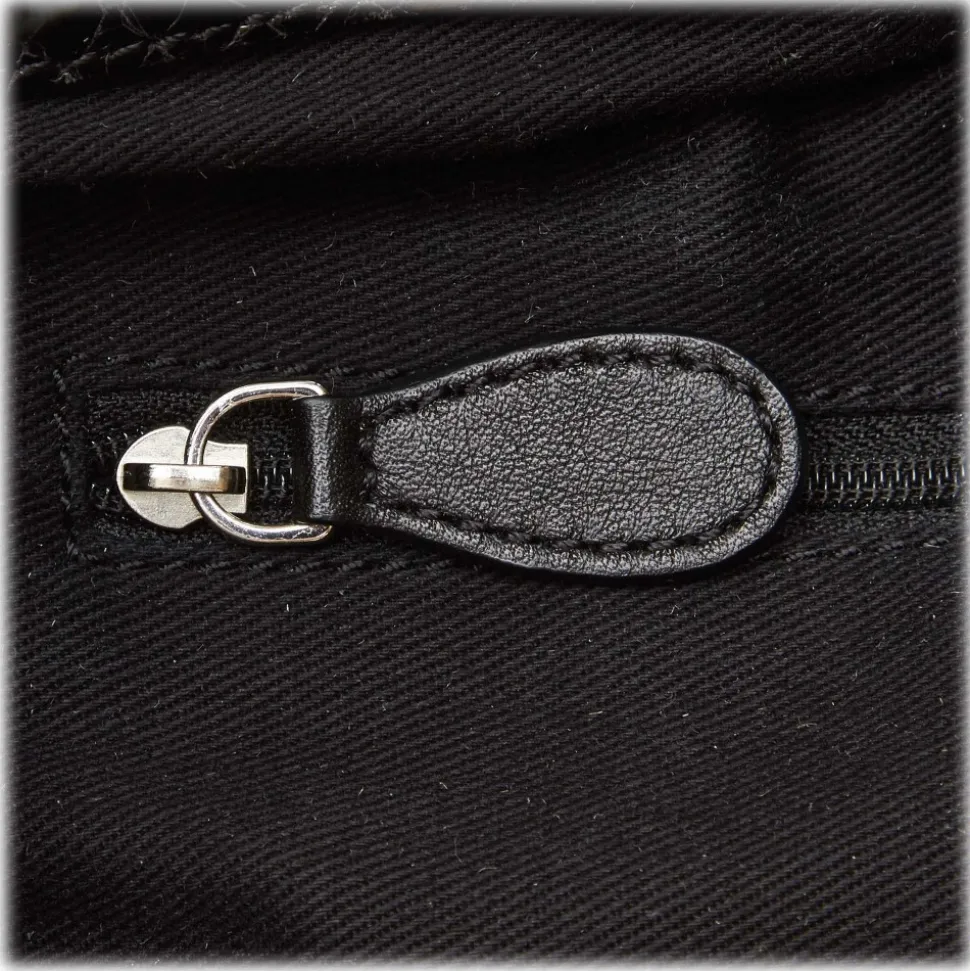 Céline Vintage - Embossed Patent Leather Satchel Bag - Black - Patent Leather Handbag - Luxury High Quality - Avvenice