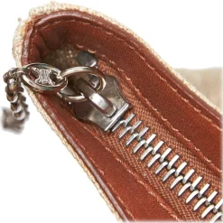 Céline Vintage - Floral Hemp Tote Bag - Brown - Leather Handbag - Luxury High Quality - Avvenice